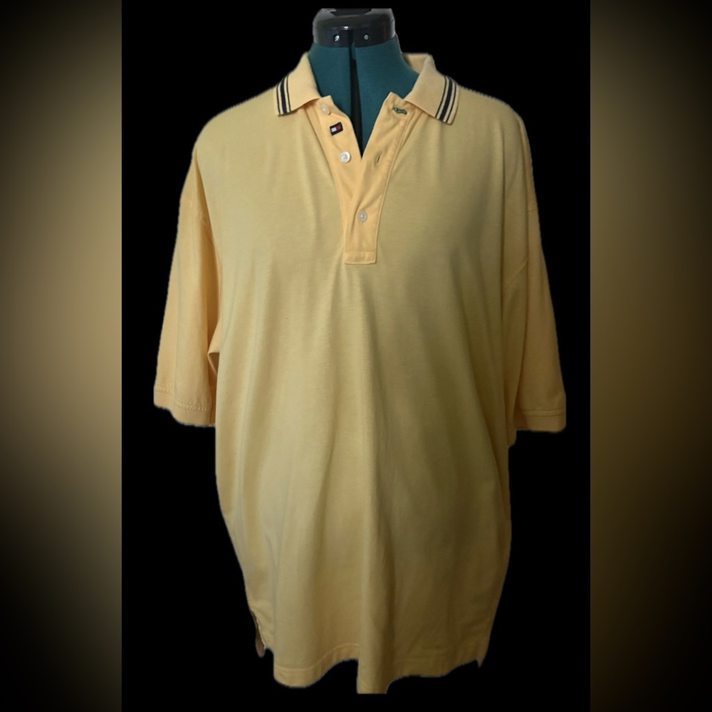 Tommy Hilfiger Yellow Polo Shirt for Men